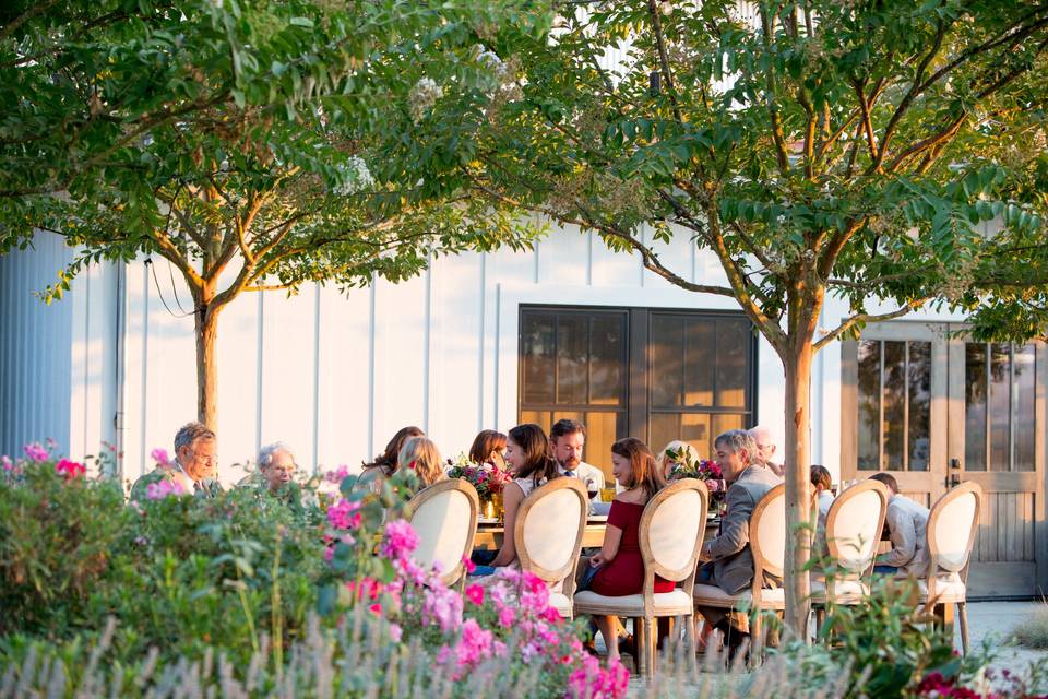 Patio dining