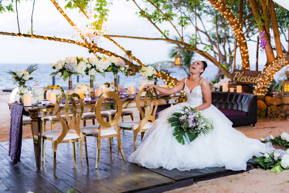 Bridal portrait