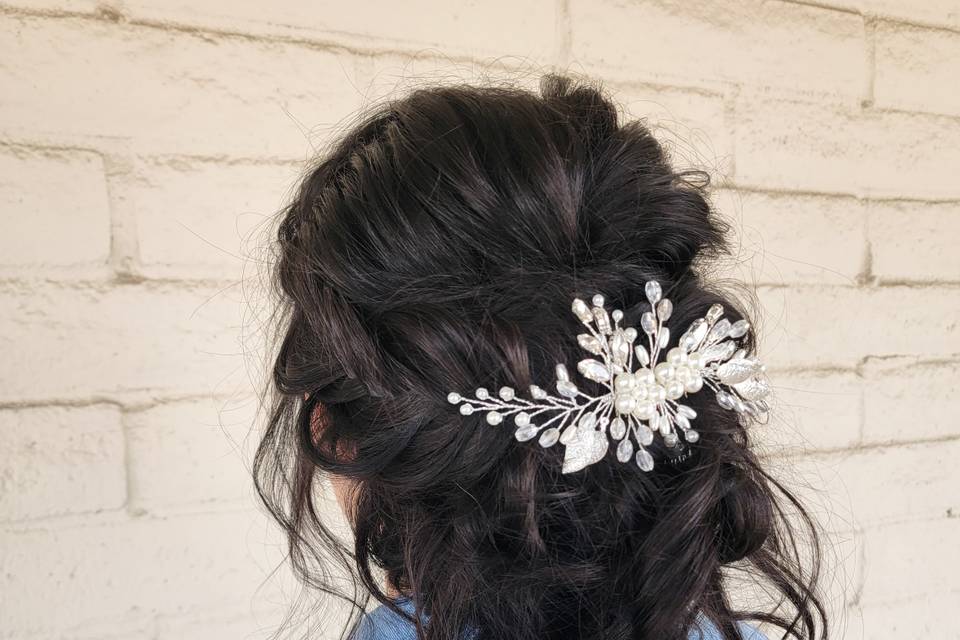 Sacramento Bridal Hair stylist