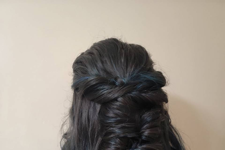 Sacramento Bridal Hair stylist