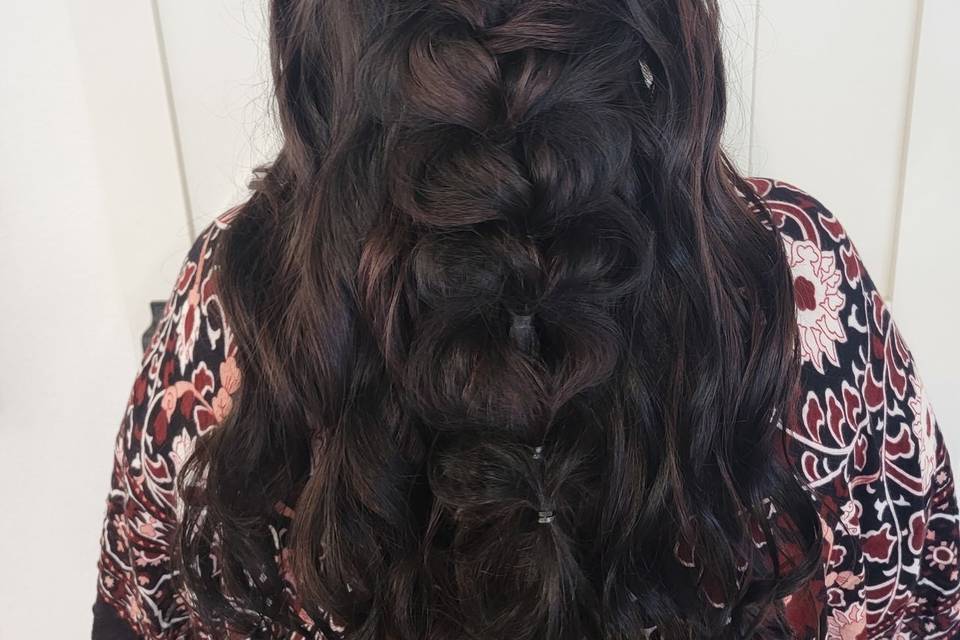 Sacramento Bridal Hair stylist