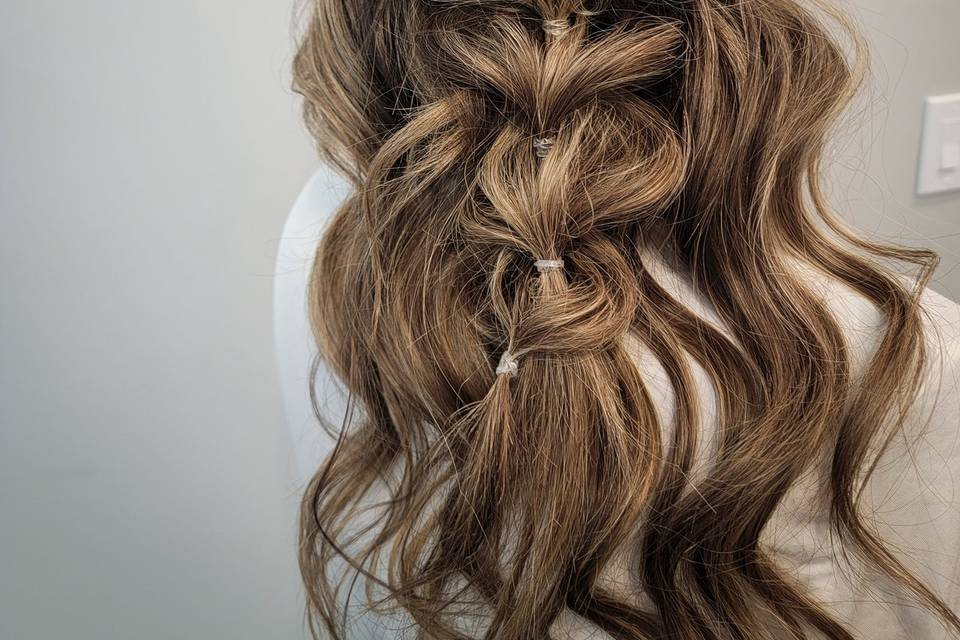 Sacramento Bridal Hair stylist