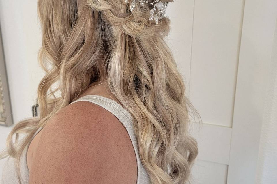 Sacramento Bridal Hair stylist