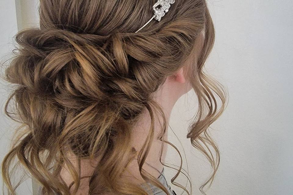 Sacramento Wedding Hair