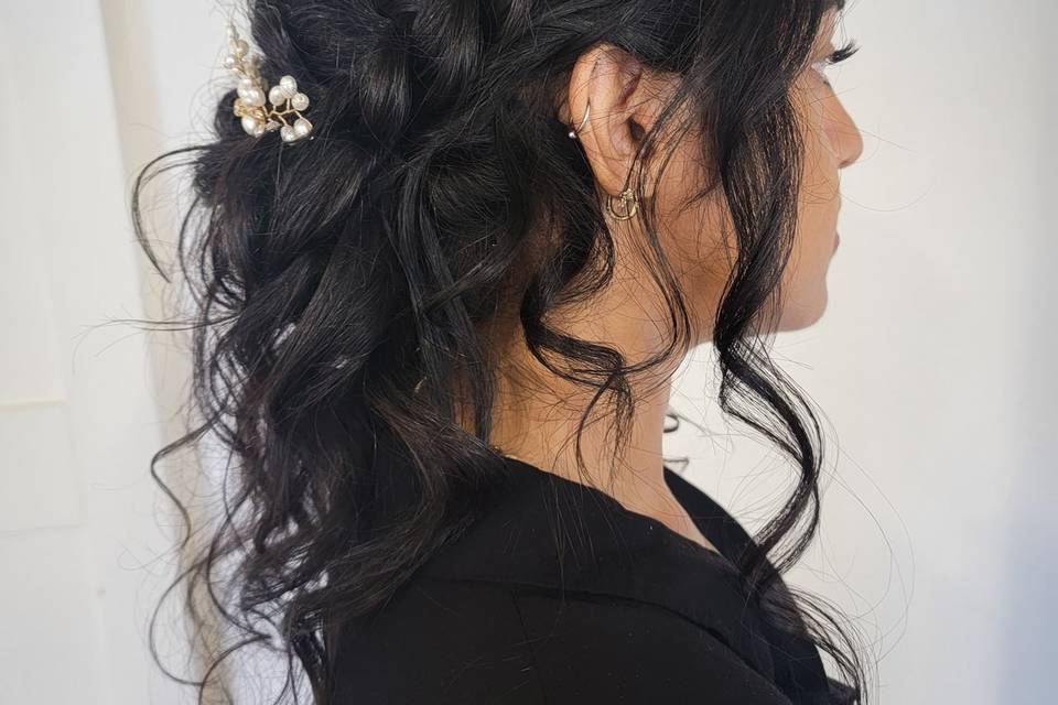 Sacramento Bridal Hair stylist