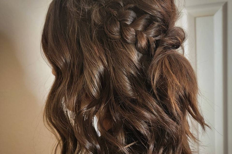 Sacramento Wedding Hair