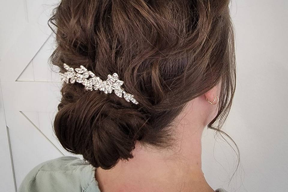 Sacramento Bridal Hair stylist