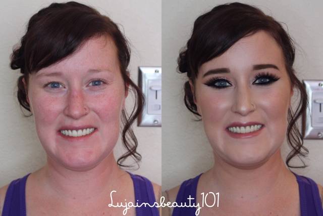 Before and after result