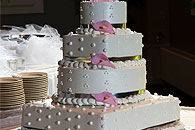 Wedding cake station