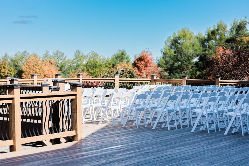Wedding ceremony preparation