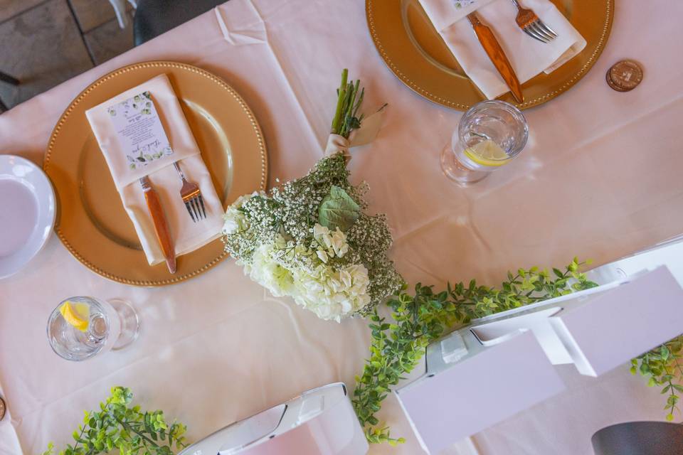 Wedding reception