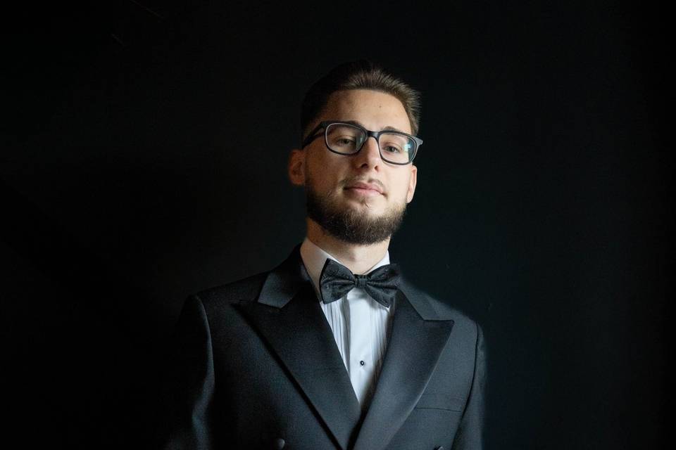Groom portrait