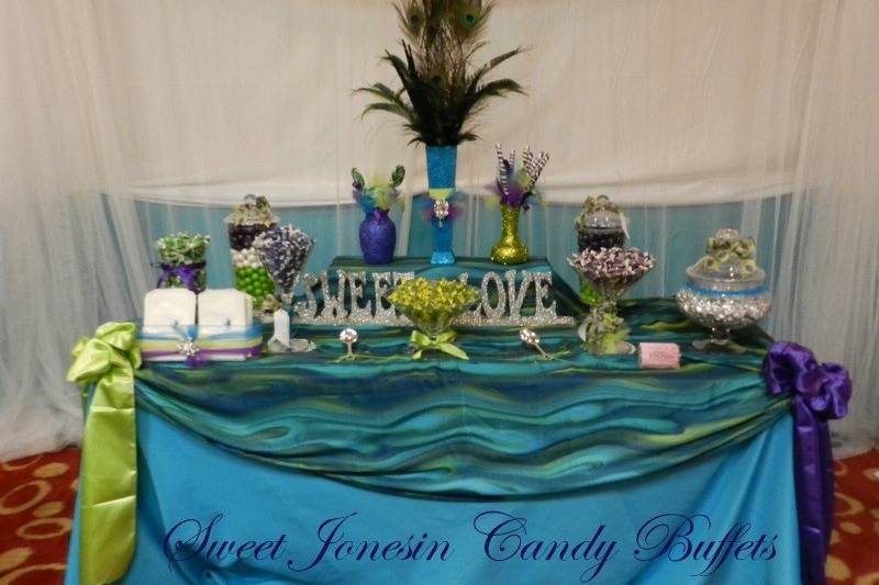 Sweet Jonesin Candy Buffets and Card Boxes