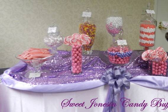 Sweet Jonesin Candy Buffets and Card Boxes