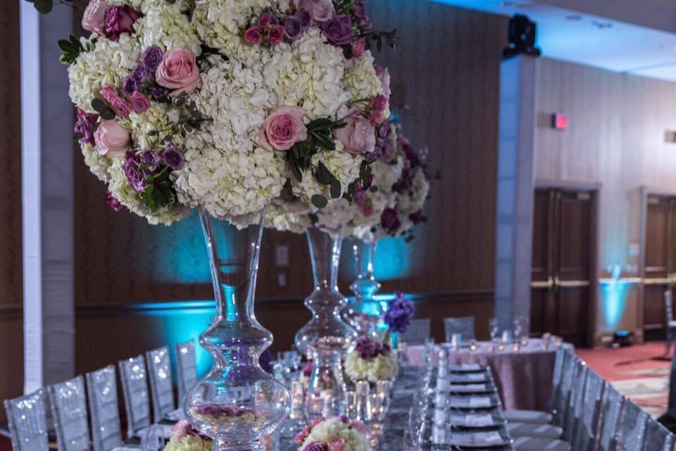 Flower centerpiece