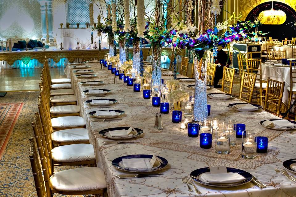 Head table setting