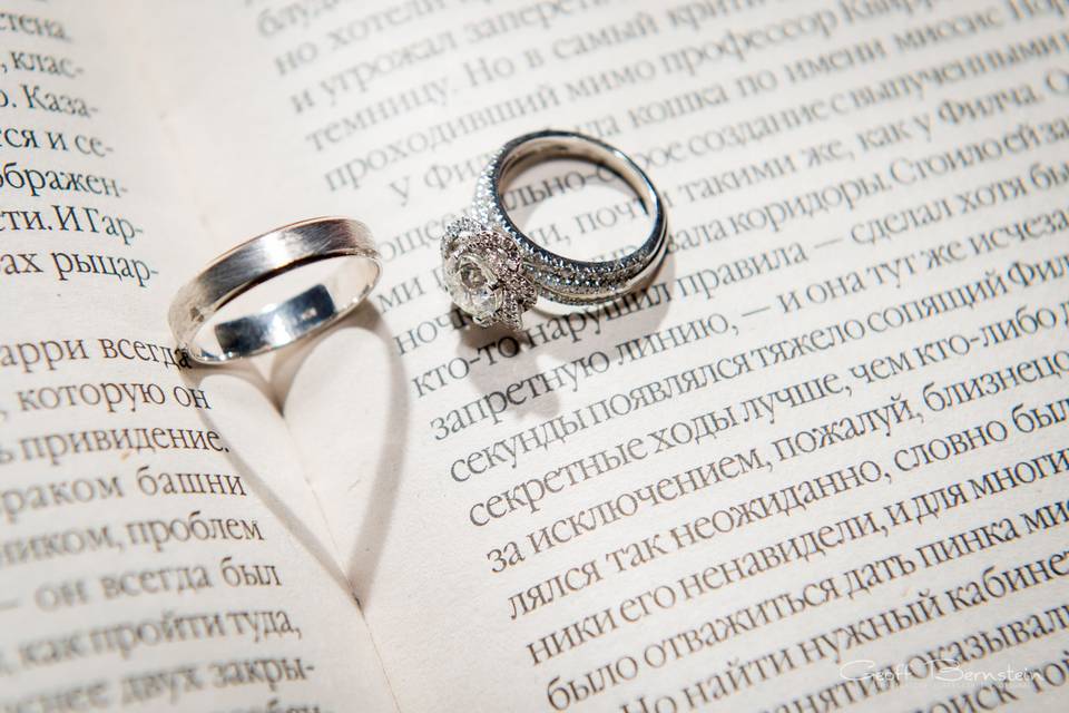 Wedding Ring Heart Bible