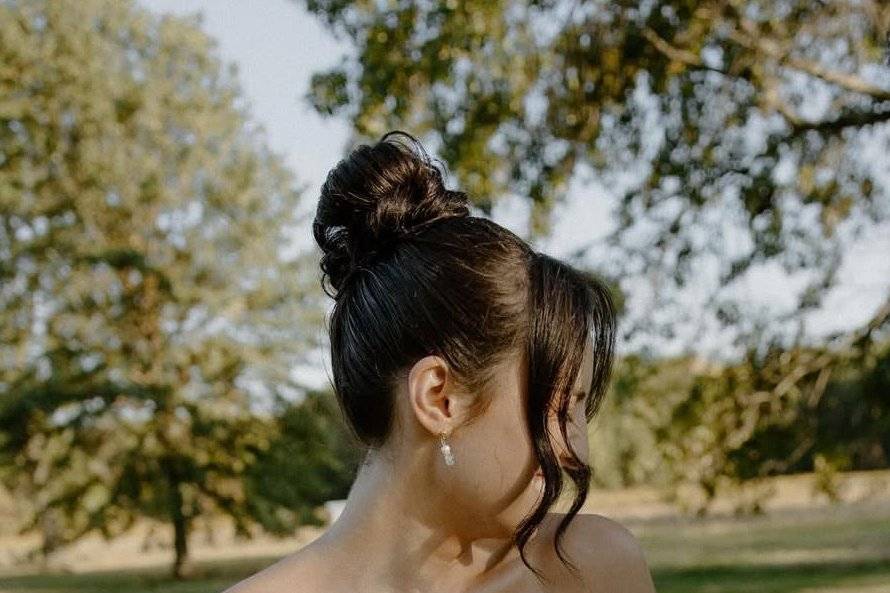 High bun
