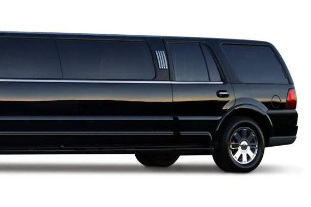 Black Navigator limousine