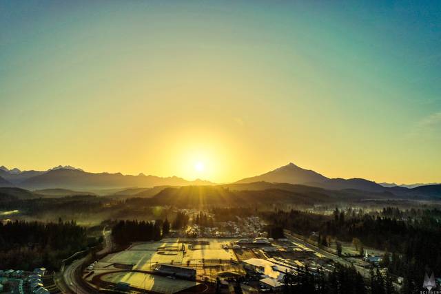 Sunrise on the Big Day