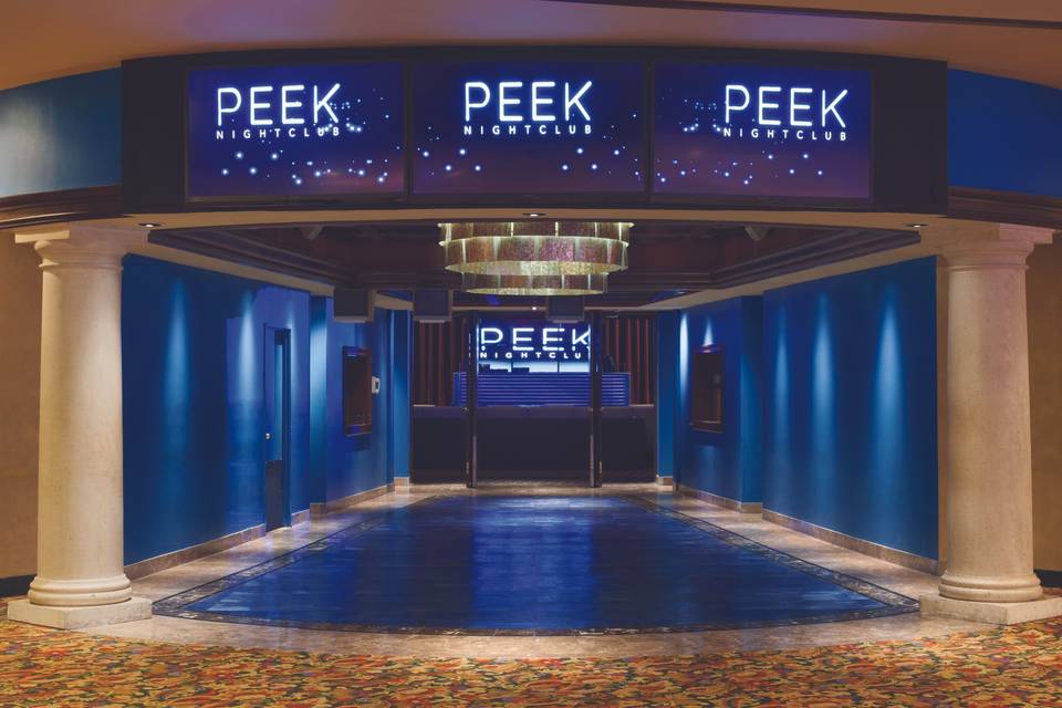 Peek Nightclub Entrance