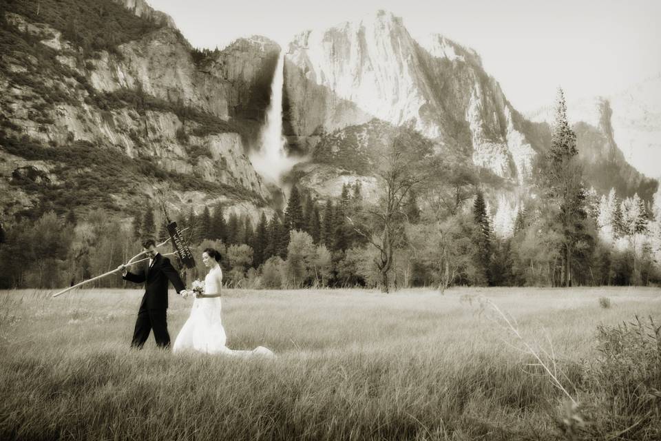 Stunning Yosemite backdrop