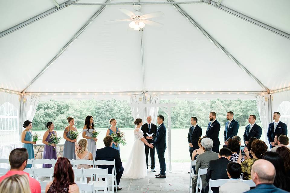 Tented Ceremony