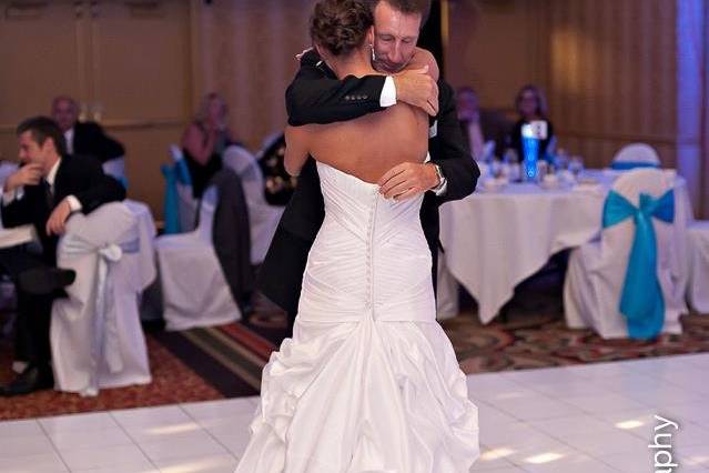 Couple dancing