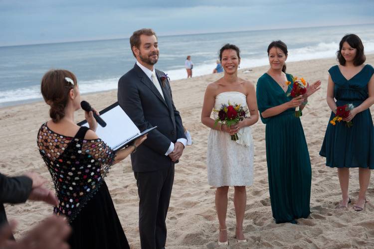 Hamptons beach wedding