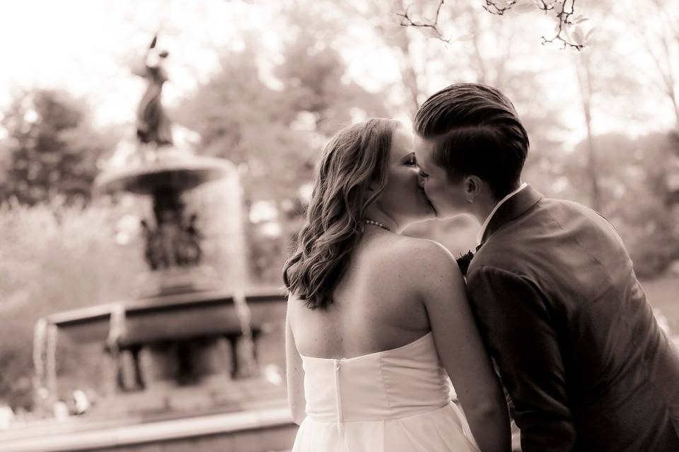 Love wedding, central park ny