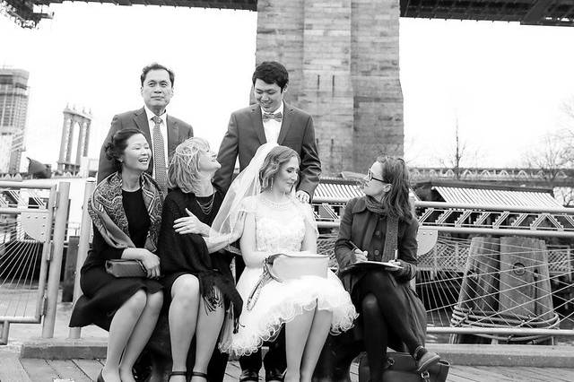 Brooklyn bridge park wedding
