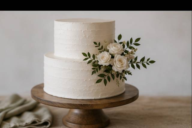 Elegant cake photo