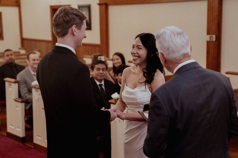 Ceremony happiness