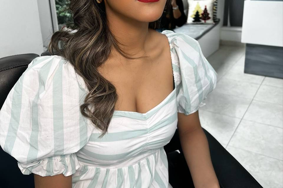 Red lip