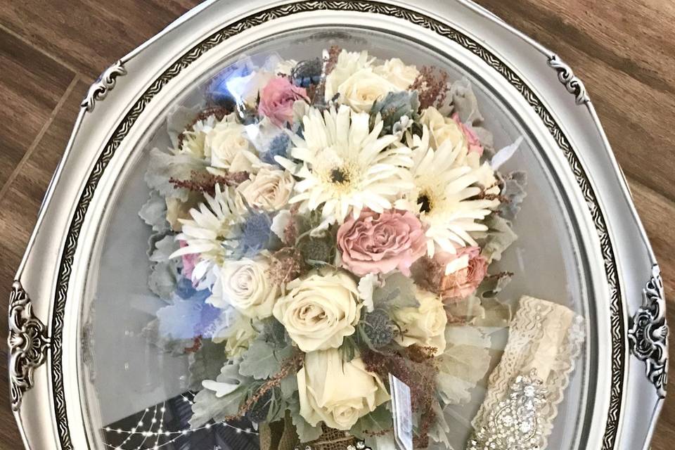 Wedding Bouquet Preservation — Glasshouse Collection- Preserved