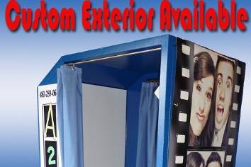 Sample of Customized Exterior of Photo Booth