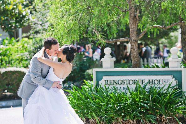 Couple kissing