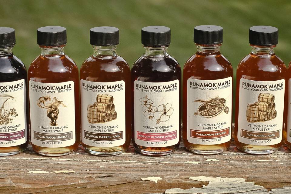 Runamok Maple 60ml Bottle Lineup:
