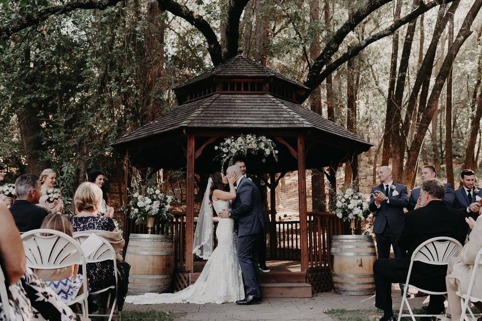 Couple kissing