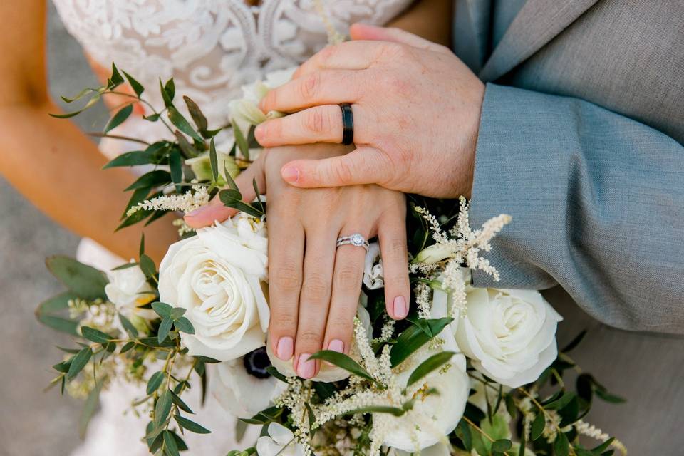 Bride and groom