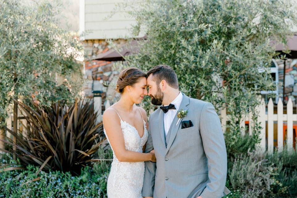 Bride and groom