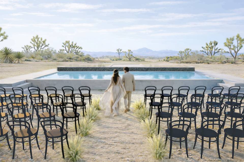 Pool area - available Aug