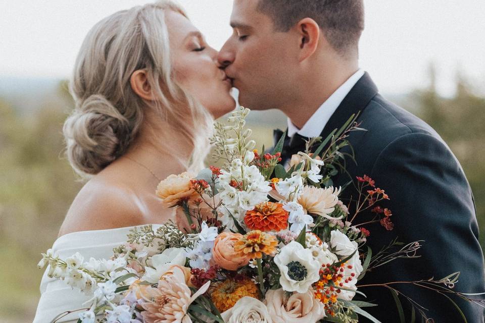 Bride and groom