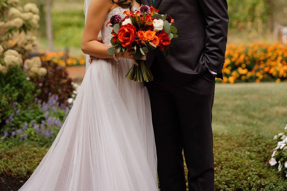 Bride and groom