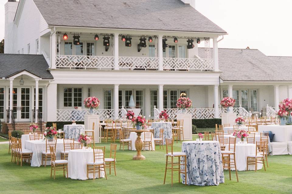 Outdoor wedding