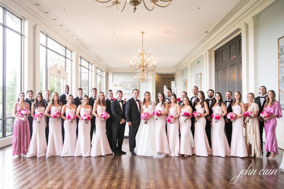 Bridal Party in pink