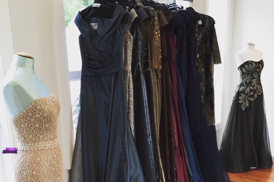 Selection of dresses