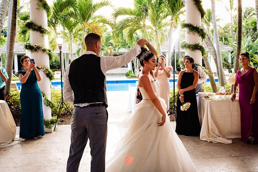 Dancing couple