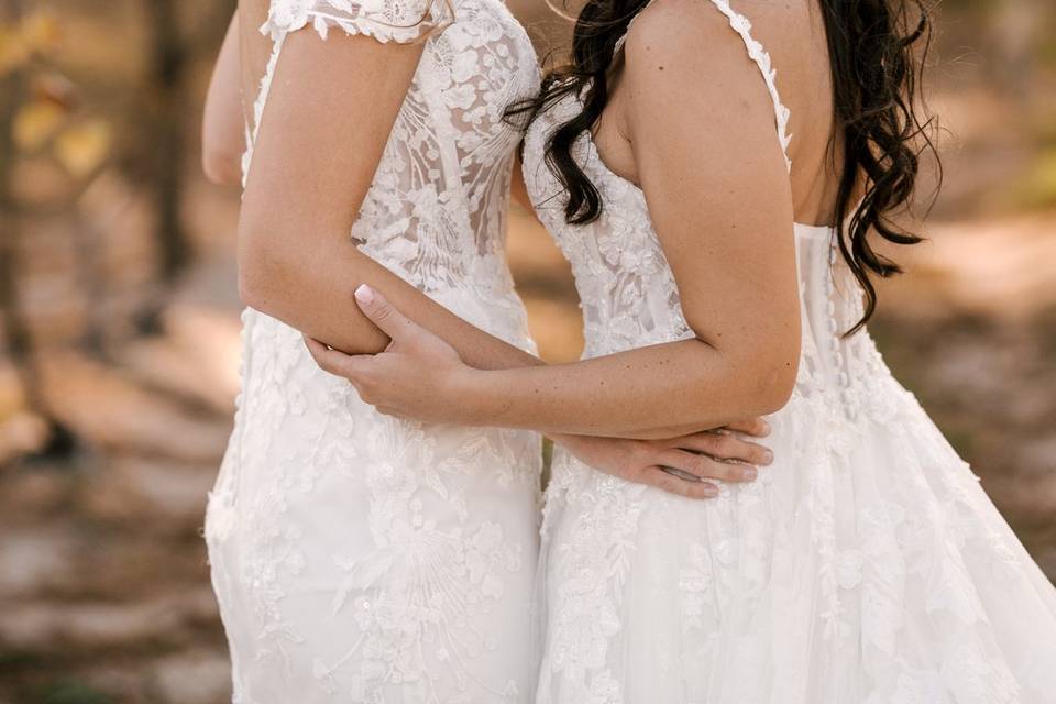 Amanda and Lauren