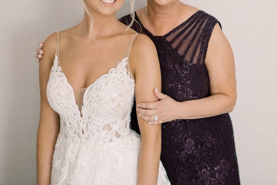 Sydney and Mom